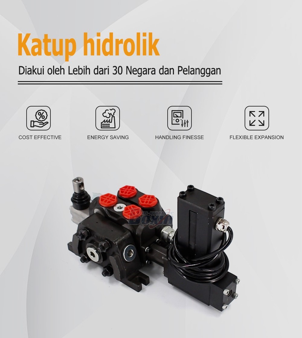 High Performance DCV60 Electric Motor Sectional Directional Valve